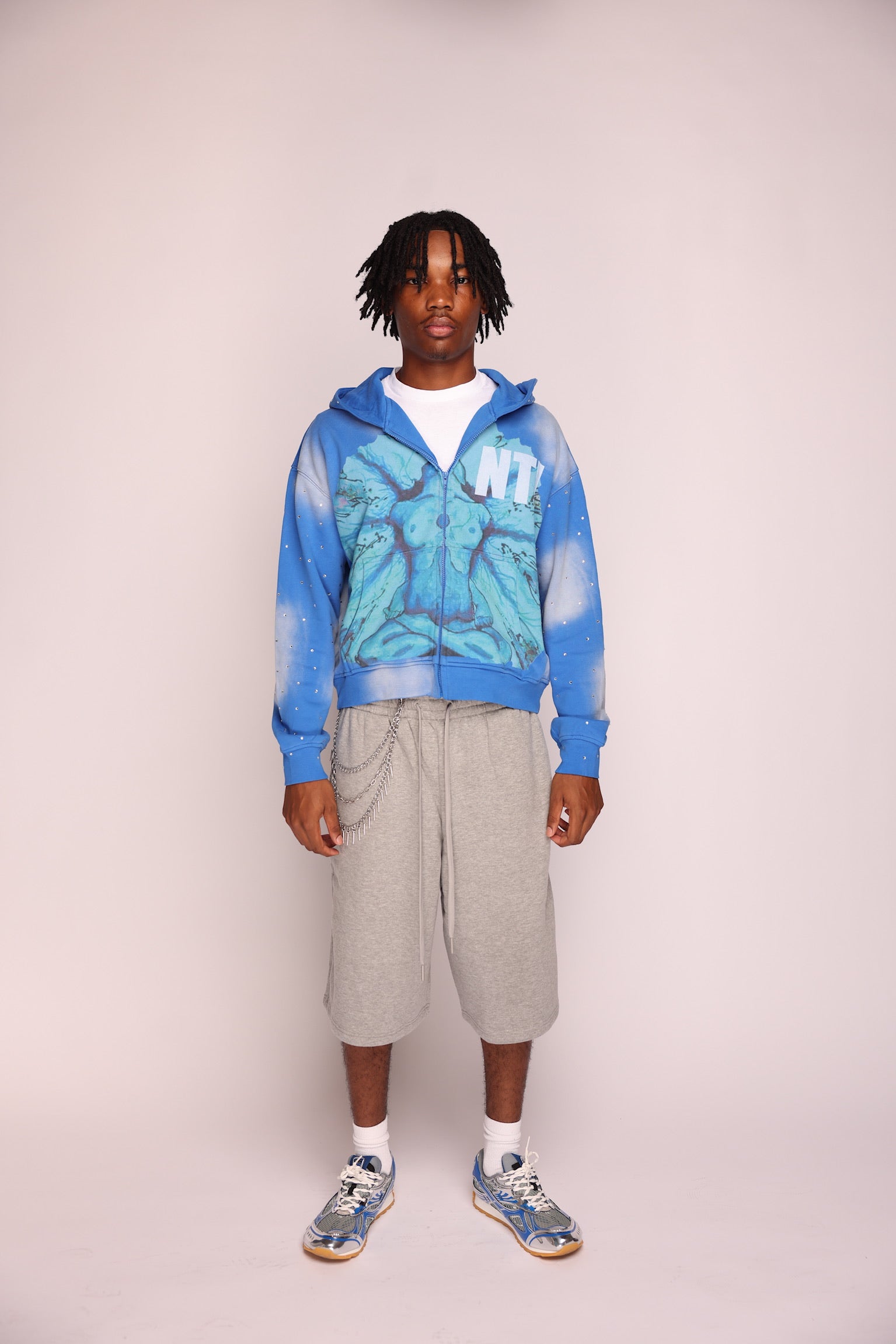NTL Acid Washed Jacket (Blue)