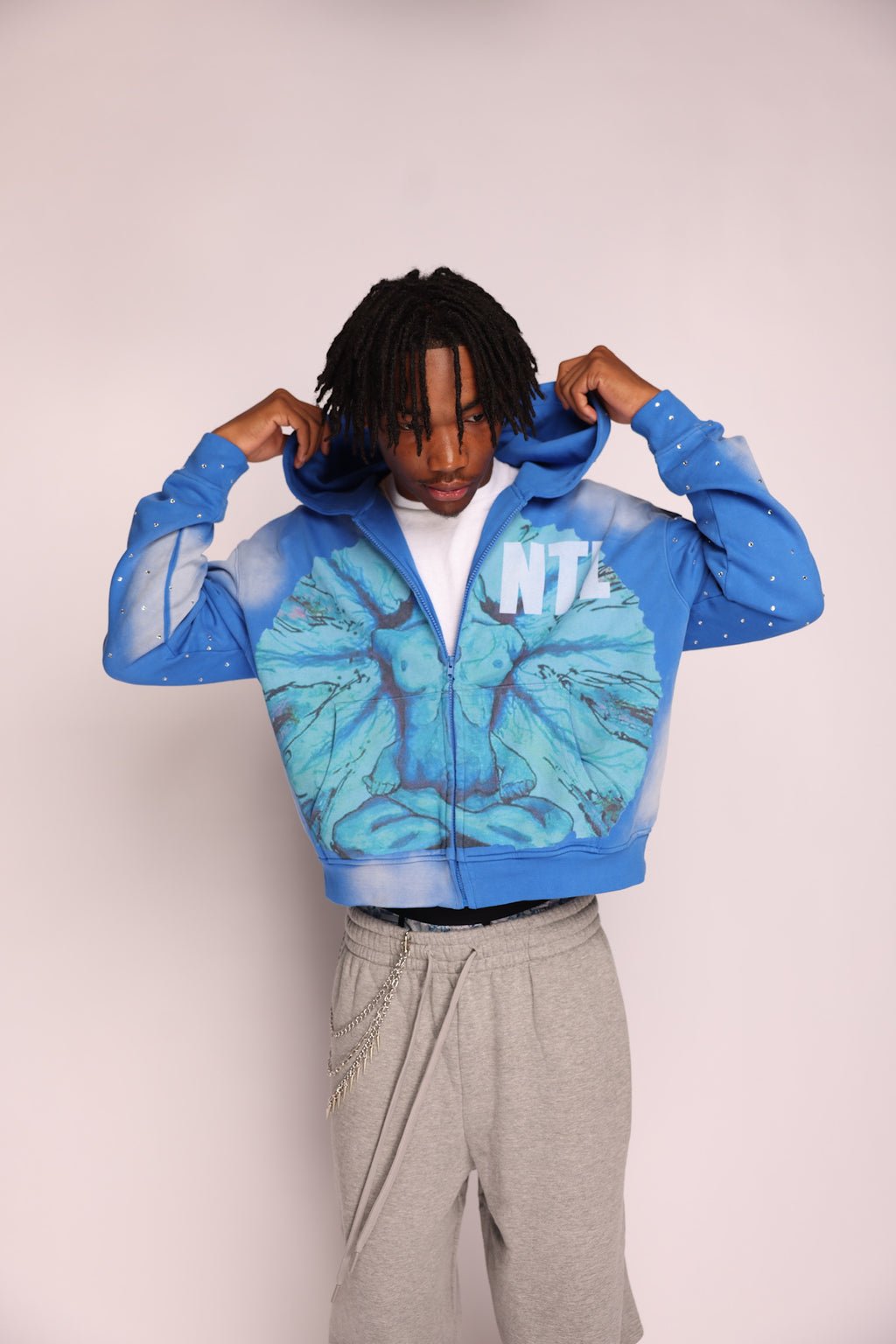 NTL Acid Washed Jacket (Blue)