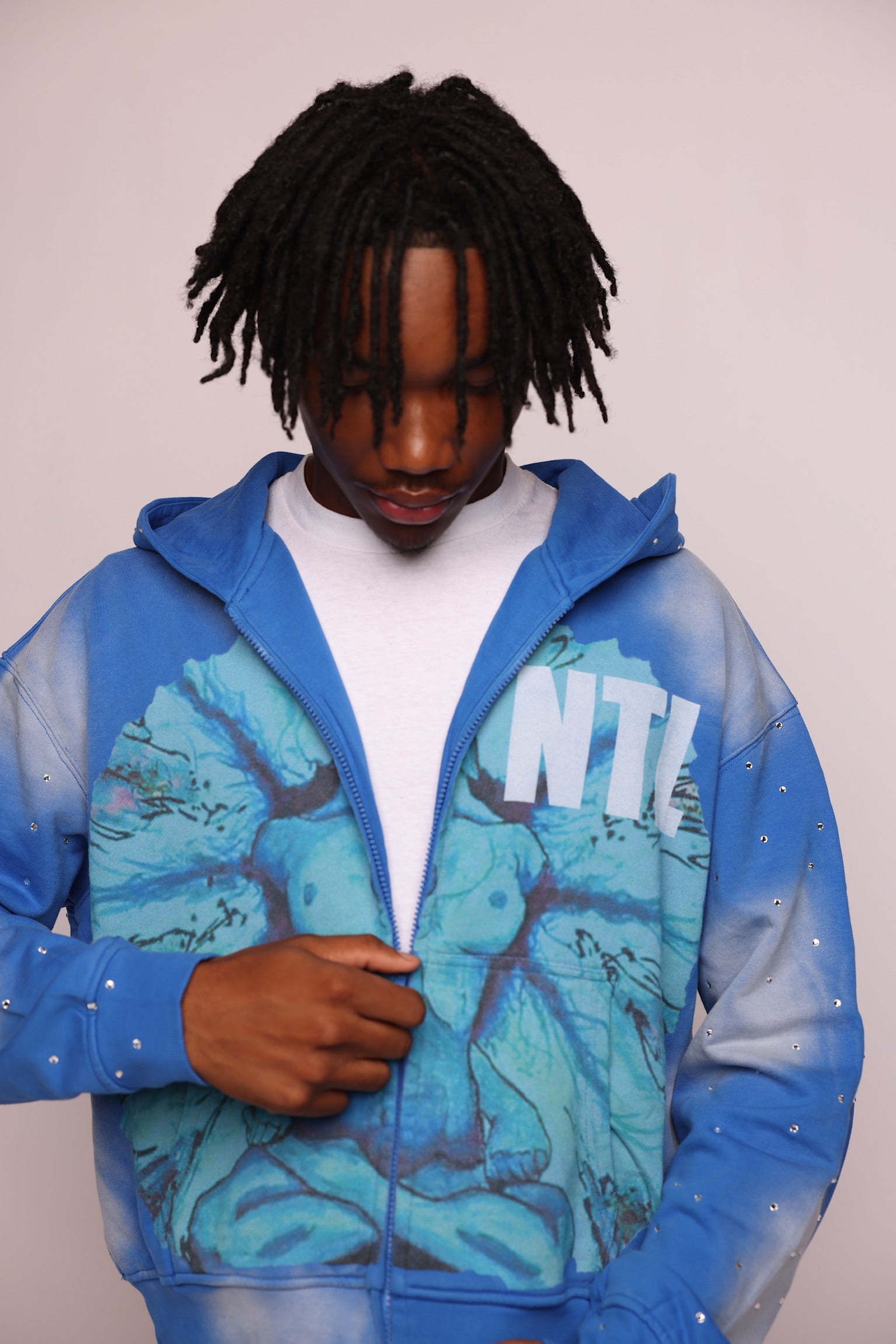 NTL Acid Washed Jacket (Blue)